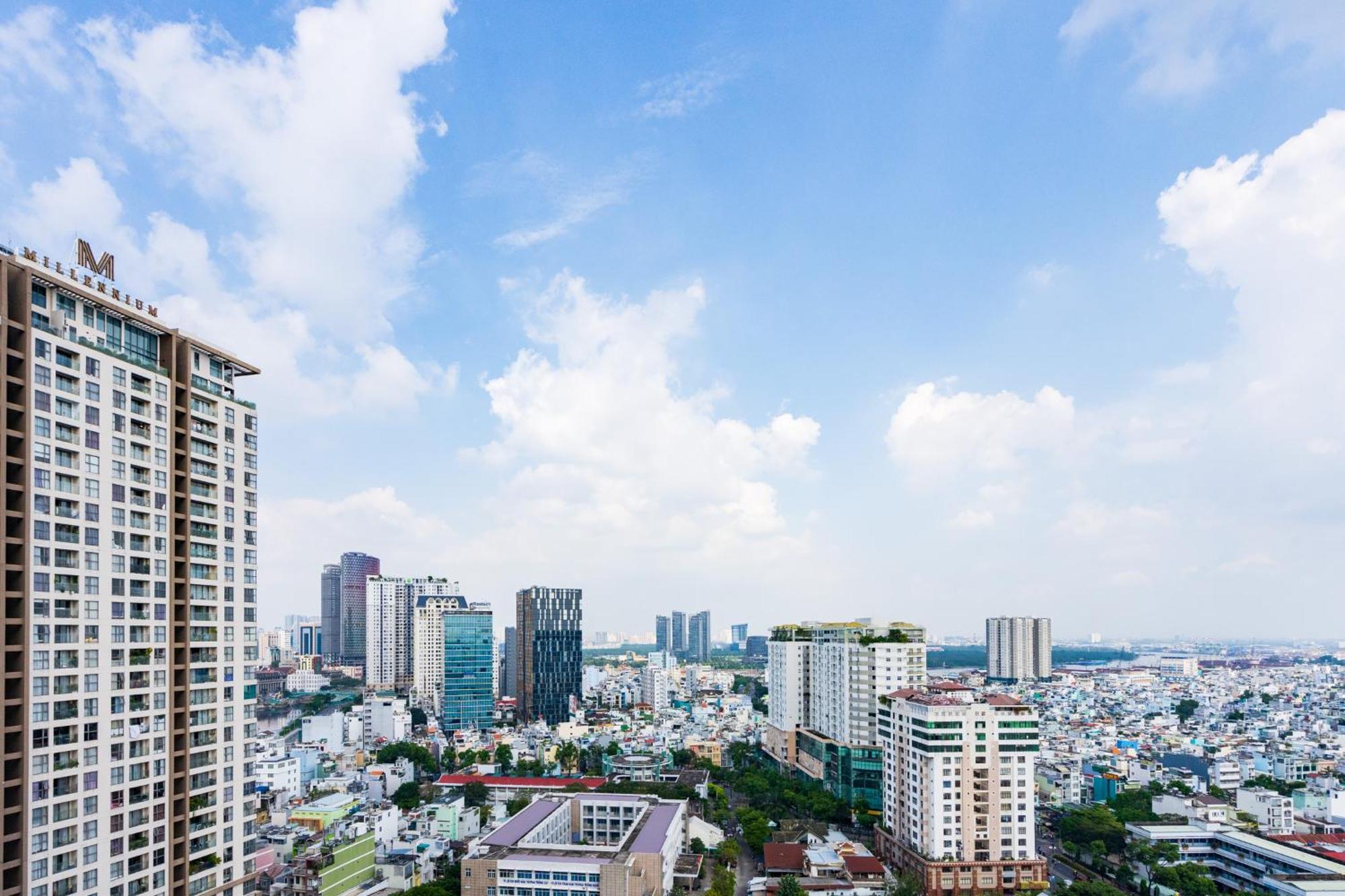 Min' Apartment - Rivergate Residence Downtown Bui Vien - Free Pool Cidade de Ho Chi Minh Exterior foto